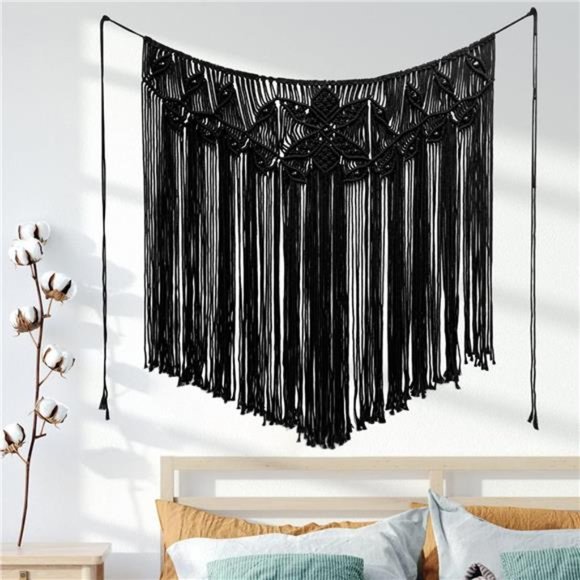 Boho Macrame Wall Hanging,Macrame Tapestry,Woven Tapestry,Modern Chic Woven Art